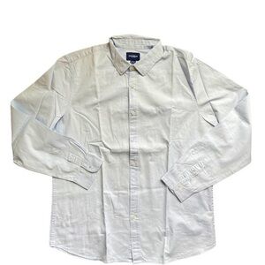 Pull&bear casual button front long sleeve shirt